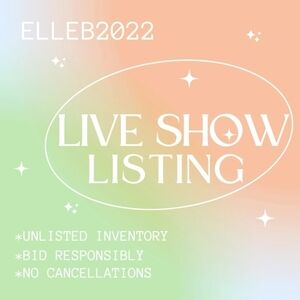 LIVE SHOW UNLISTED ITEMS